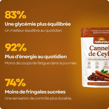 Cannelle de Ceylan 12:1 + Huile MCT