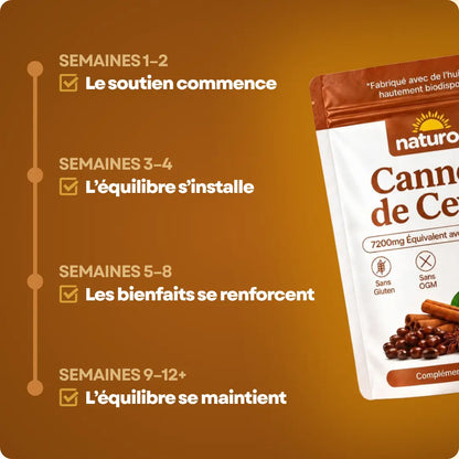 Cannelle de Ceylan 12:1 + Huile MCT